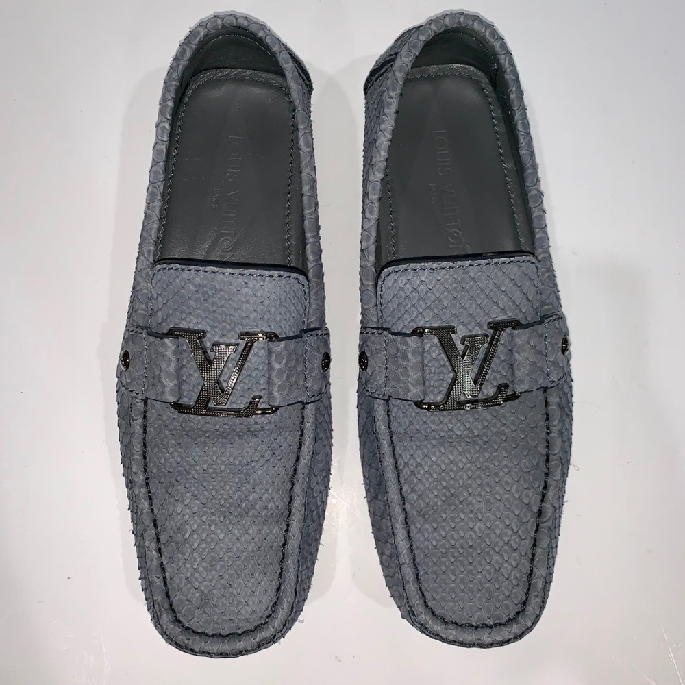 Monte Carlo phyton leather moccasin